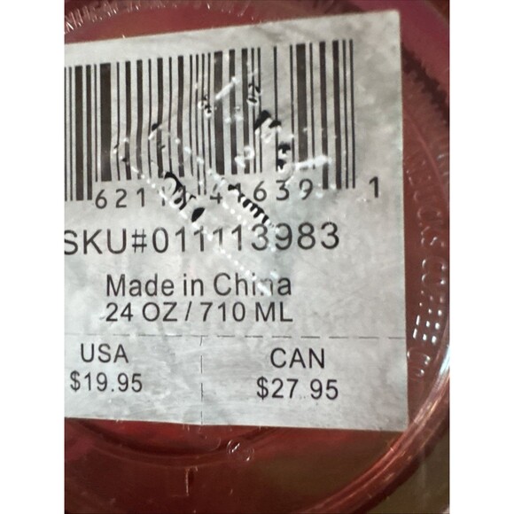 STARBUCKS 2020 ROSE GOLD IRIDESCENT DONE VENTI 24oz TUMBLER W/ STRAW - Picture 4 of 6